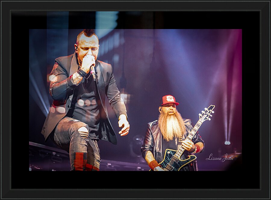 Three Days Grace Picture Frame print