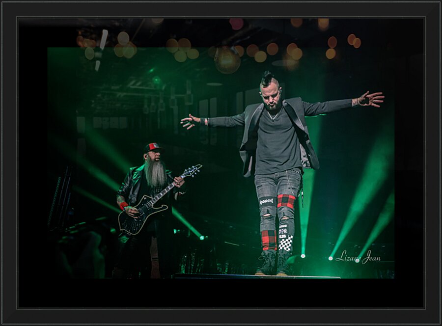 Three Days Grace Picture Frame print