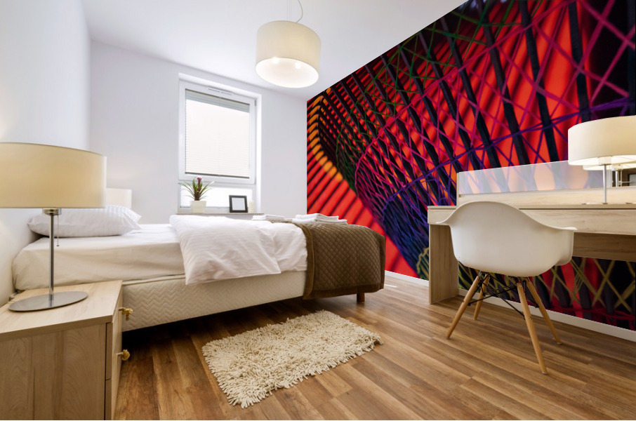 Aka Mural print