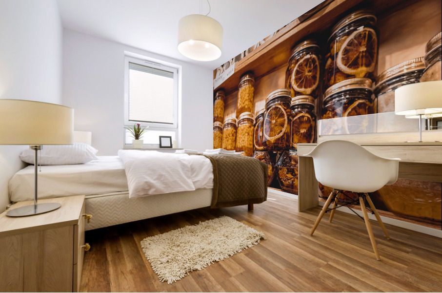 Honeyed Mural print
