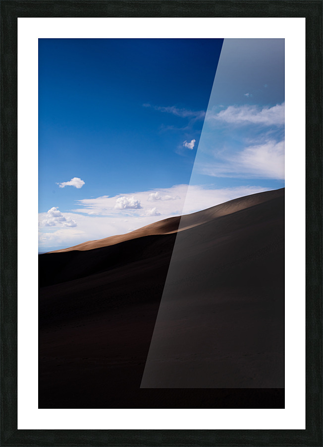 Darkened Picture Frame print