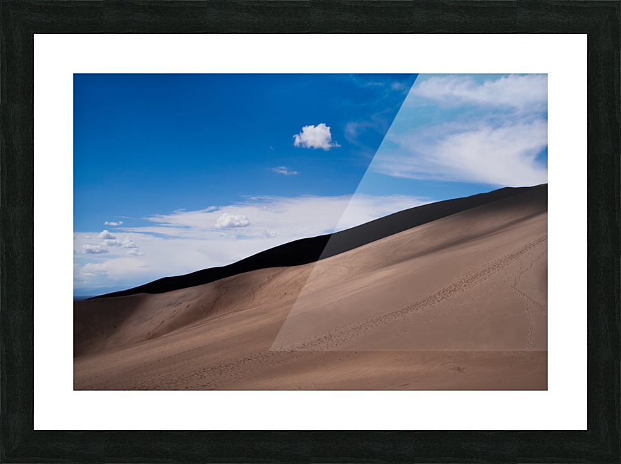 Curves Picture Frame print