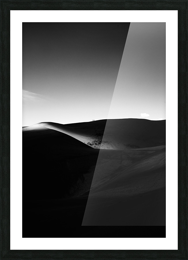 Climbing the Dune Picture Frame print