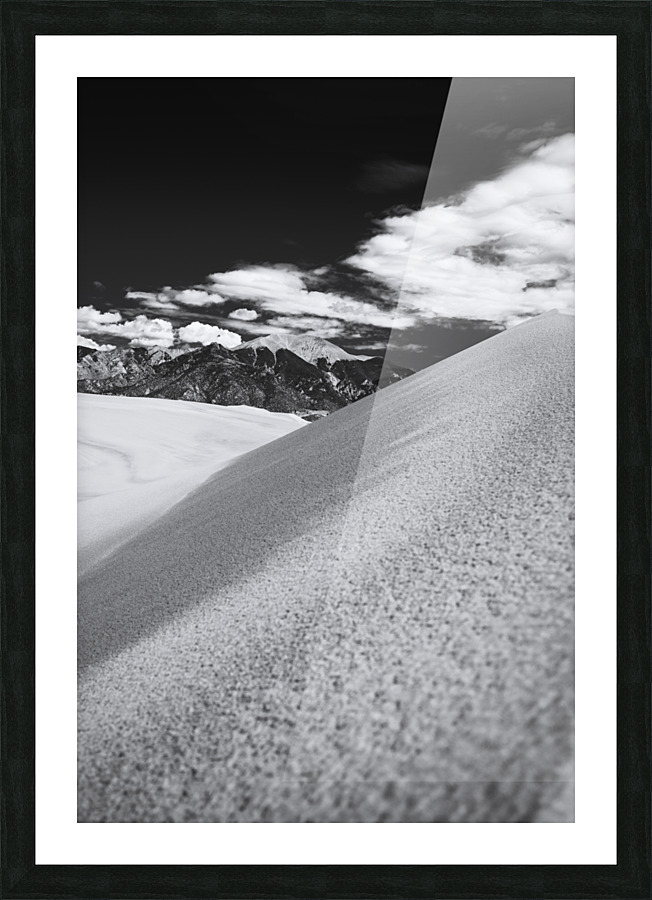 Mountain View Picture Frame print