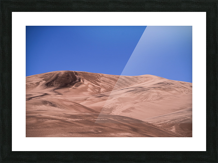 Rain on the Slopes Picture Frame print