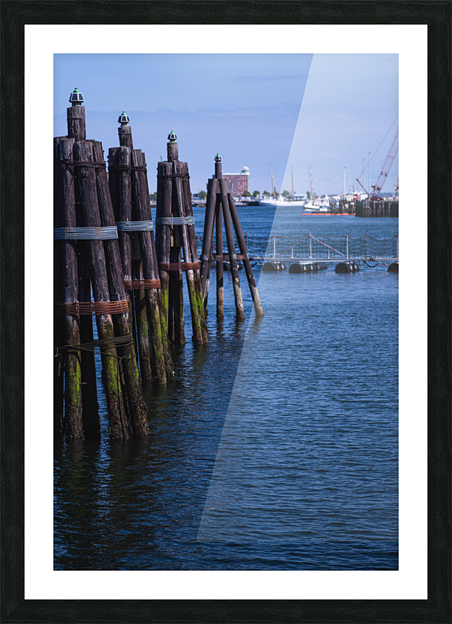 Pylon Row Picture Frame print