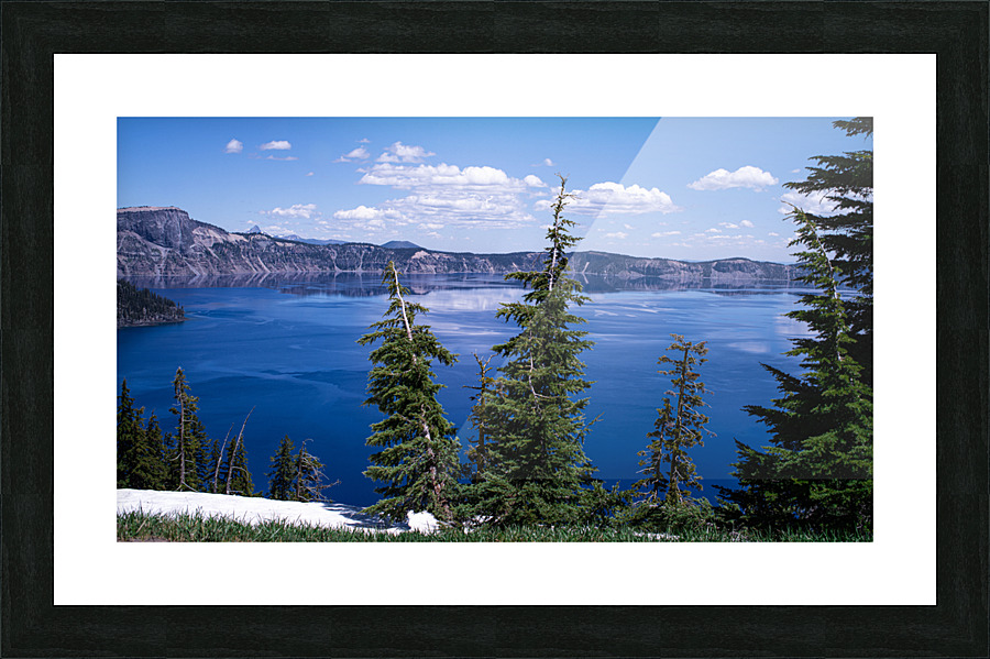 Crater Lake Picture Frame print