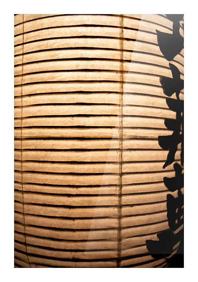 Paper Lantern Picture Frame print