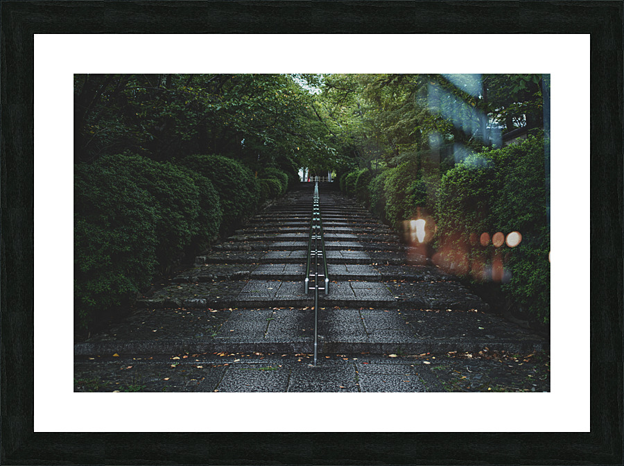 To the Temple Picture Frame print