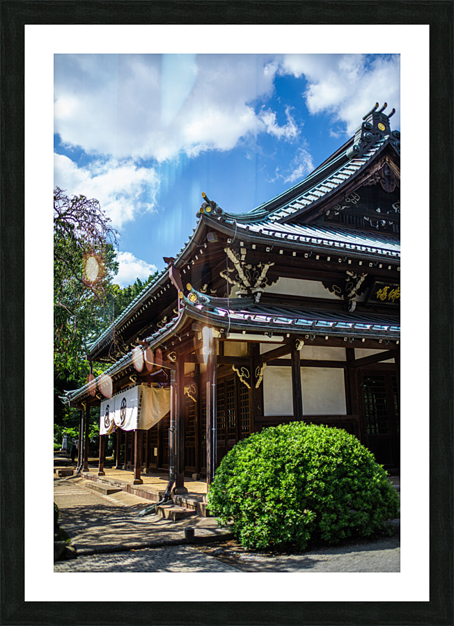 Gotoku-Ji Temple Picture Frame print
