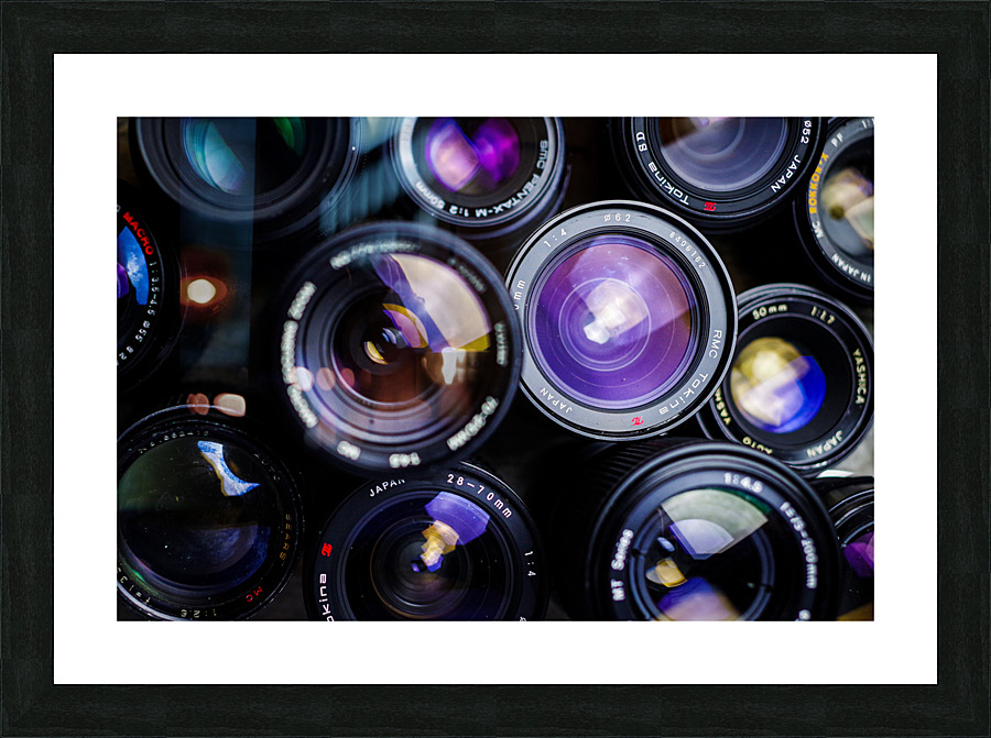 Luminated Lens Picture Frame print