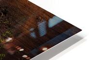Crosscut HD Metal print