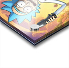 rick and morty Acrylic print