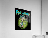 rick and morty Acrylic Print