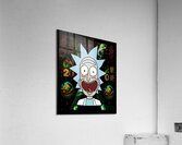 rick and morty Acrylic Print