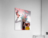 rick and morty Acrylic Print
