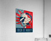rick and morty Acrylic Print