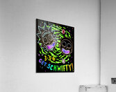 rick and morty Acrylic Print