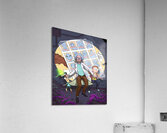 rick and morty Acrylic Print
