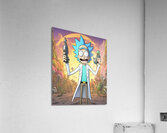 rick and morty Acrylic Print