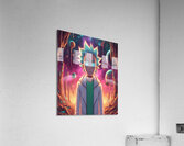 rick and morty Acrylic Print