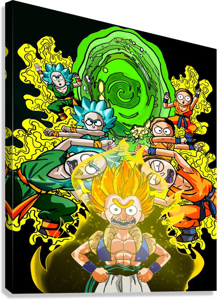 rick and morty Canvas Print