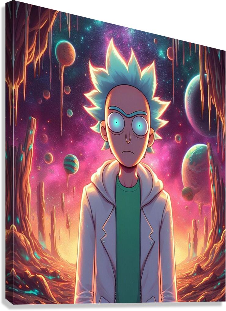 rick and morty Canvas Print