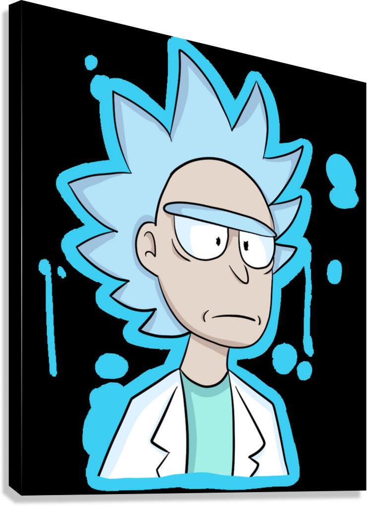 rick and morty Canvas Print
