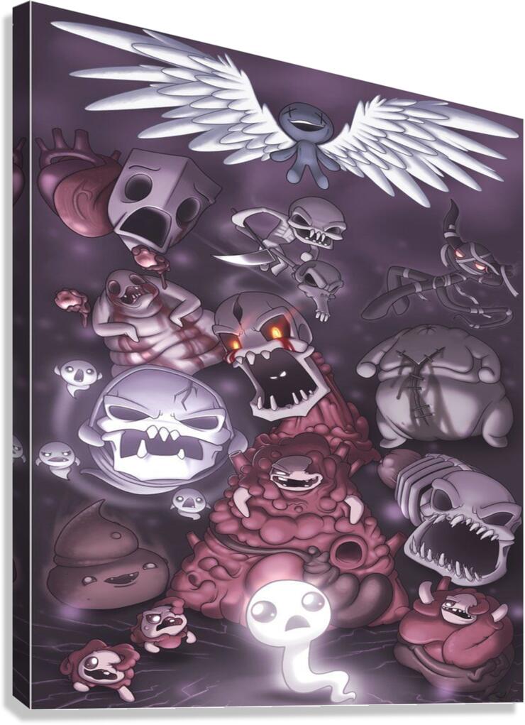 the binding of isaac Canvas Print