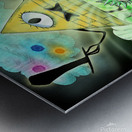 rick and morty Metal print