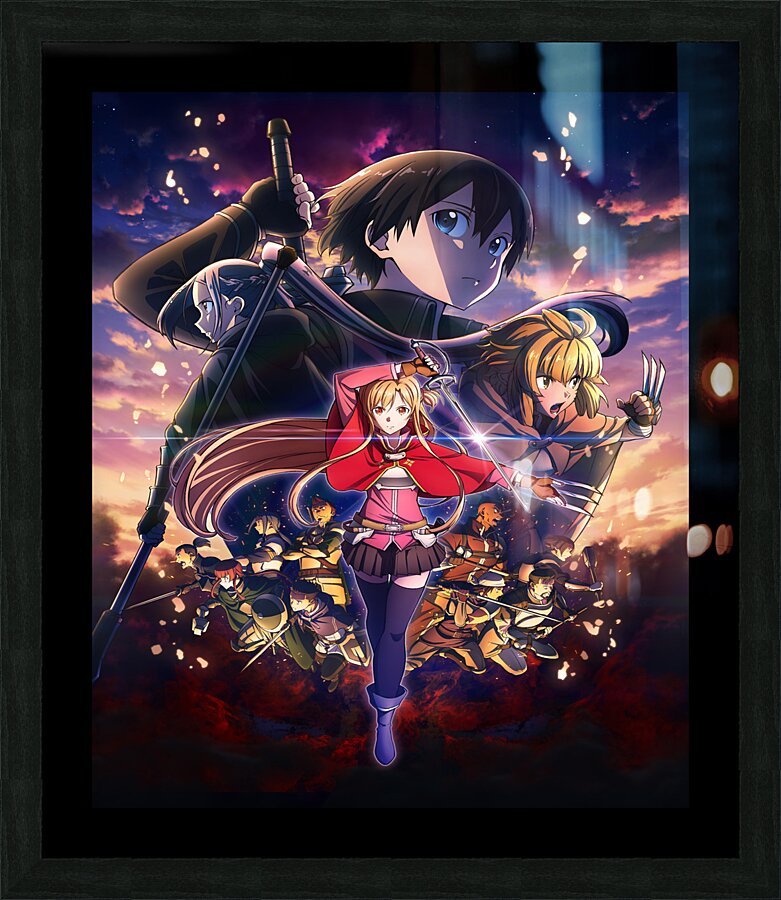 Sword Art Online Picture Frame print