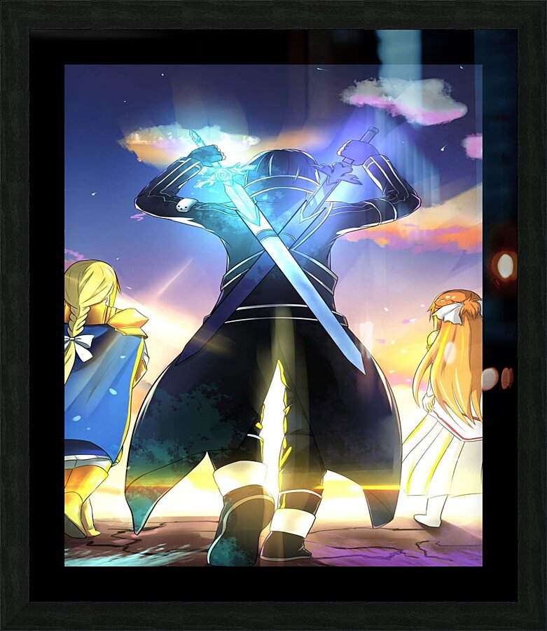 Sword Art Online Picture Frame print