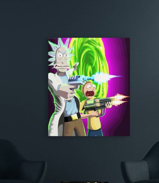 rick and morty by ErikSKlein
