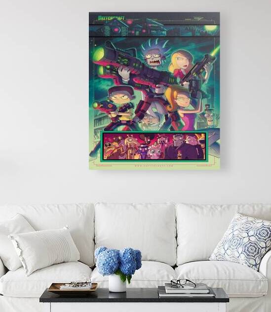 rick and morty by ErikSKlein