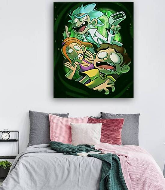 rick and morty by ErikSKlein