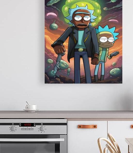 rick and morty by ErikSKlein