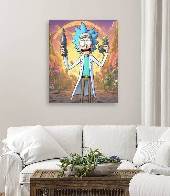 rick and morty by ErikSKlein