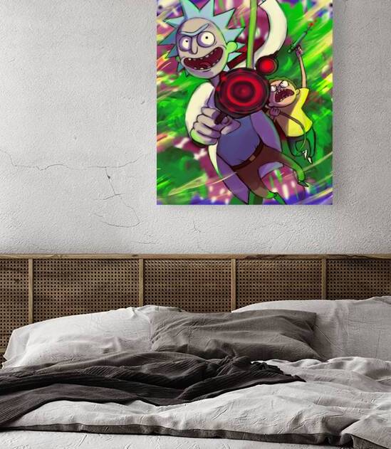rick and morty by ErikSKlein