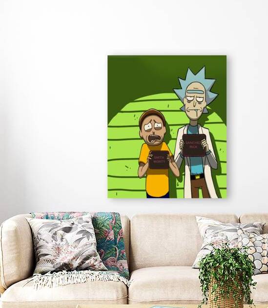 rick and morty by ErikSKlein