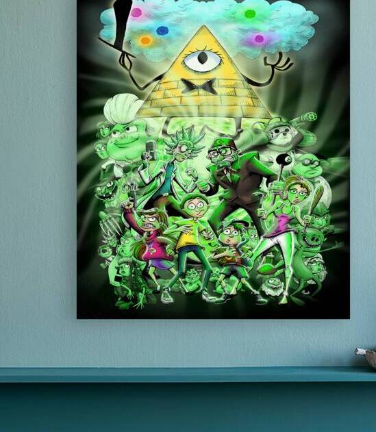 rick and morty by ErikSKlein