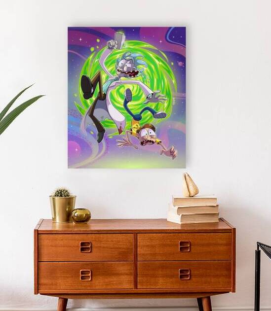 rick and morty by ErikSKlein