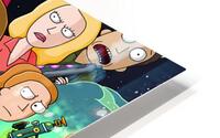rick and morty HD Metal print
