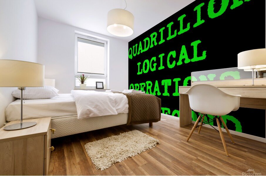 |Io*L*oI| 1 Mural print
