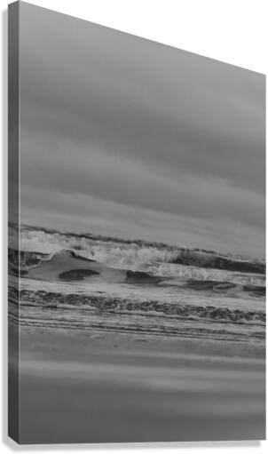 Tofino Waves B&W 2 Canvas Print