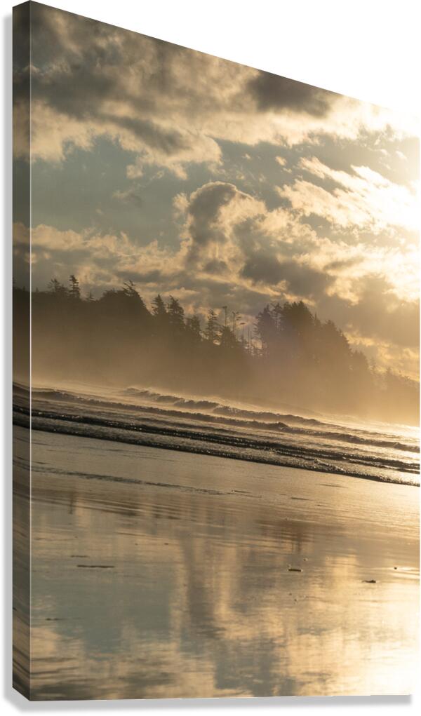 Chesterman Beach Waves Canvas Print