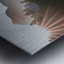 Morning Glow Metal print