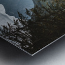 The Valley Metal print