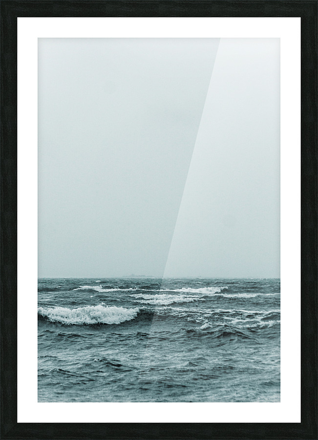 Waves Picture Frame print
