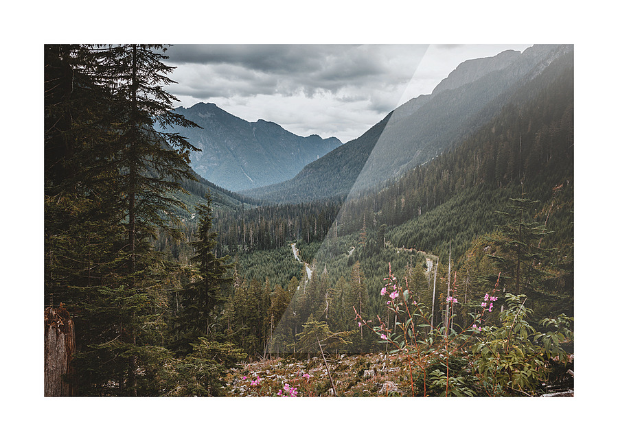 The Valley Picture Frame print