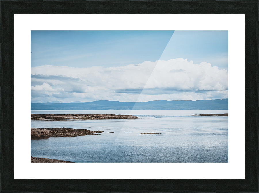Helliwell Beaches Picture Frame print